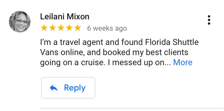 Fort Lauderdale Shuttle Review